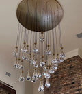 Lennar Visual_Drovia Rain Round Chandelier 60