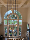 Lennar Visual_Drovia Rain Round Chandelier 60