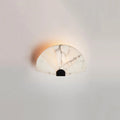 Lennar Visual_Fan Shaped Alabaster Wall Light