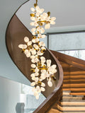 Lennar Visual_Florira Cascade Modern Chandelier Lighting for Staircase