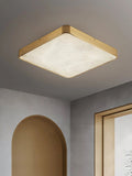 Lennar Visual_Geometric Alabaster Recessed Ceiling Light