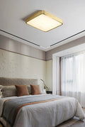 Lennar Visual_Geometric Alabaster Recessed Ceiling Light