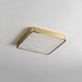 Lennar Visual_Geometric Alabaster Recessed Ceiling Light