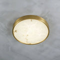 Lennar Visual_Geometric Alabaster Recessed Ceiling Light