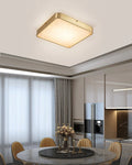 Lennar Visual_Geometric Alabaster Recessed Ceiling Light