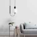 Lennar Visual_Japanese Minimalist Glass Pendant Light