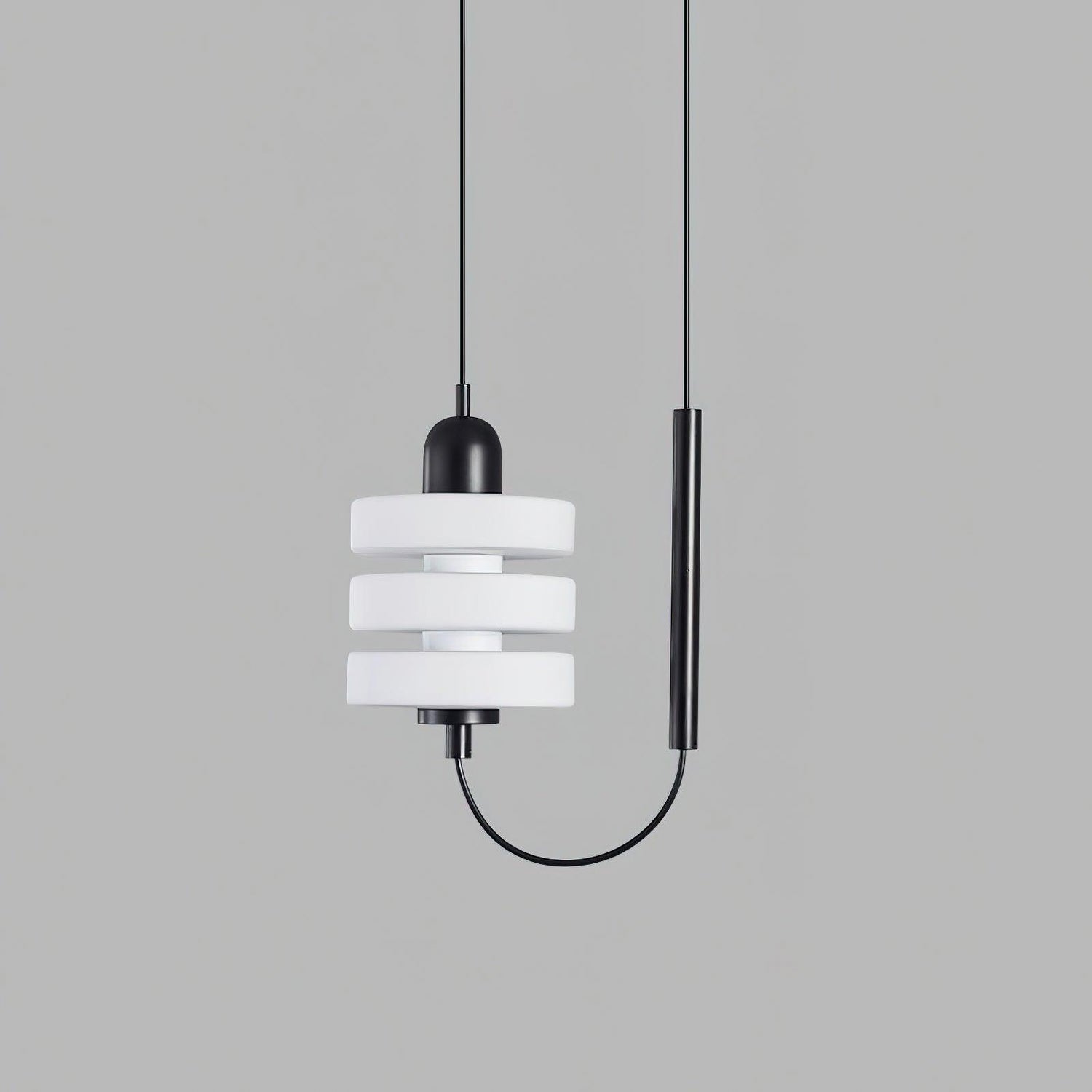 Lennar Visual_Japanese Minimalist Glass Pendant Light