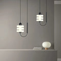 Lennar Visual_Japanese Minimalist Glass Pendant Light