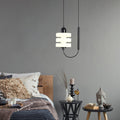 Lennar Visual_Japanese Minimalist Glass Pendant Light