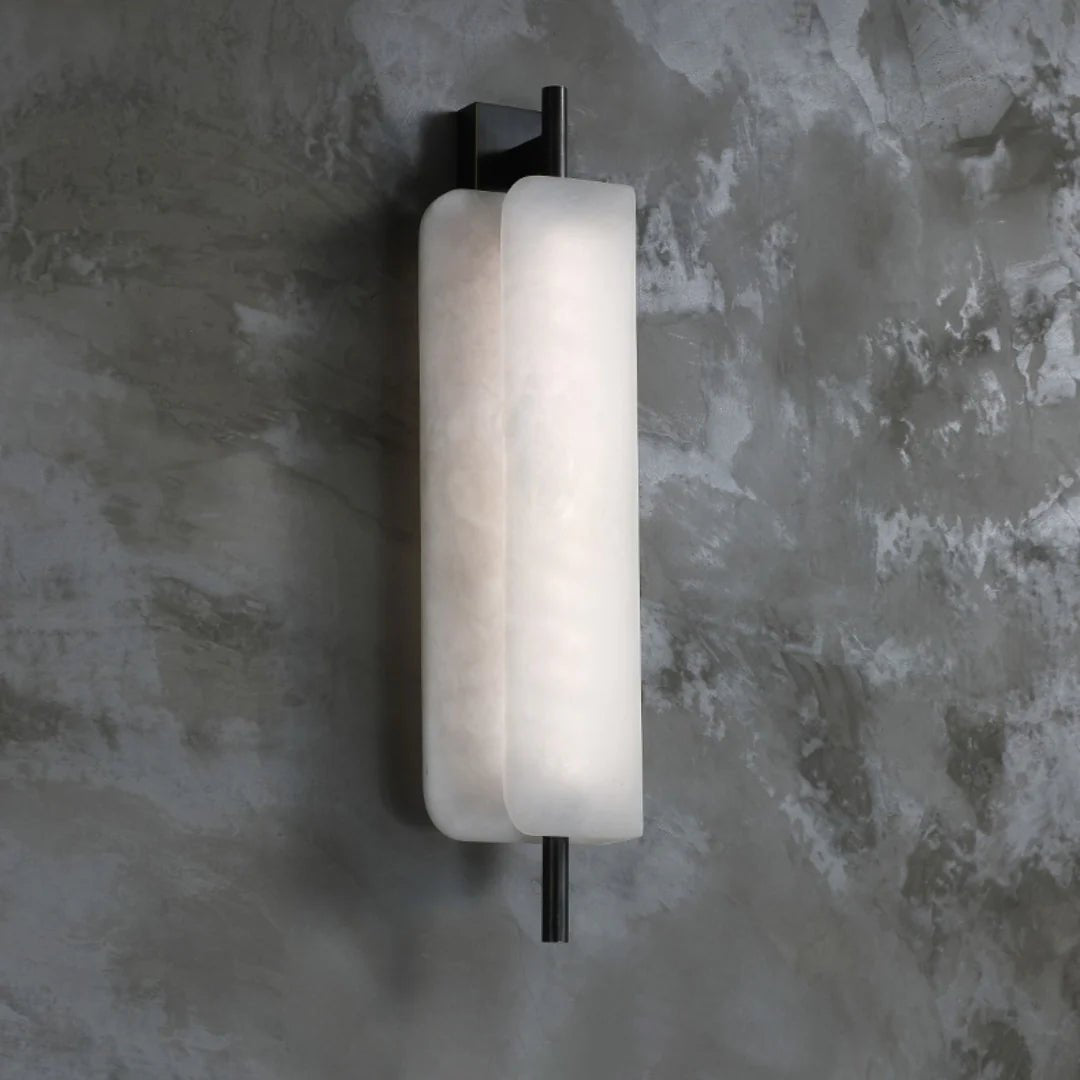 Lennar Visual_Jorge White Marble Wall Lamp