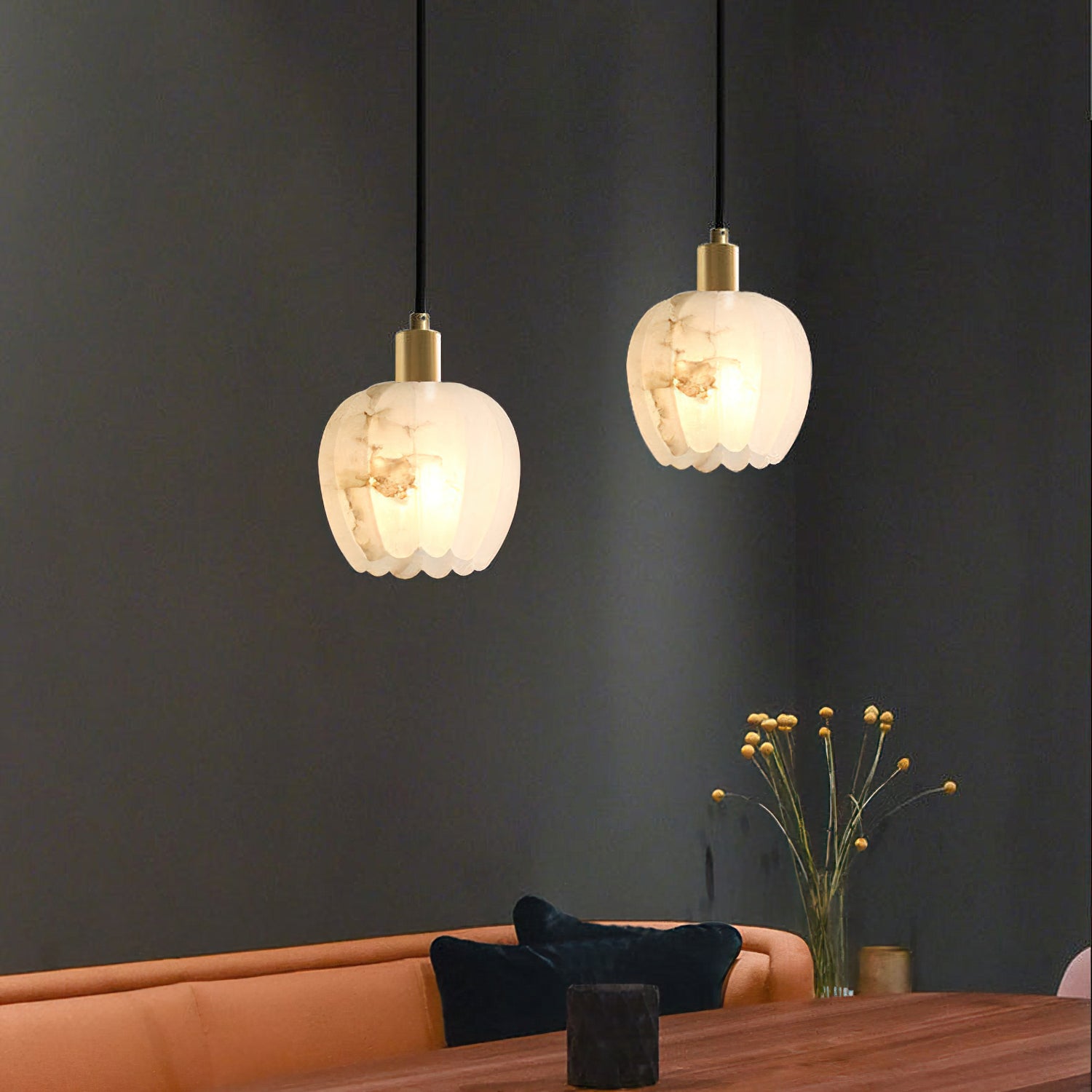 Lennar Visual_Lilin Alabaster Pendant Light