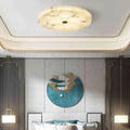 Ceiling LightLuminous Marble Ceiling LightDia 40cm × H 5cm / Φ 15.7″ × H 2″WhiteLennar Visual