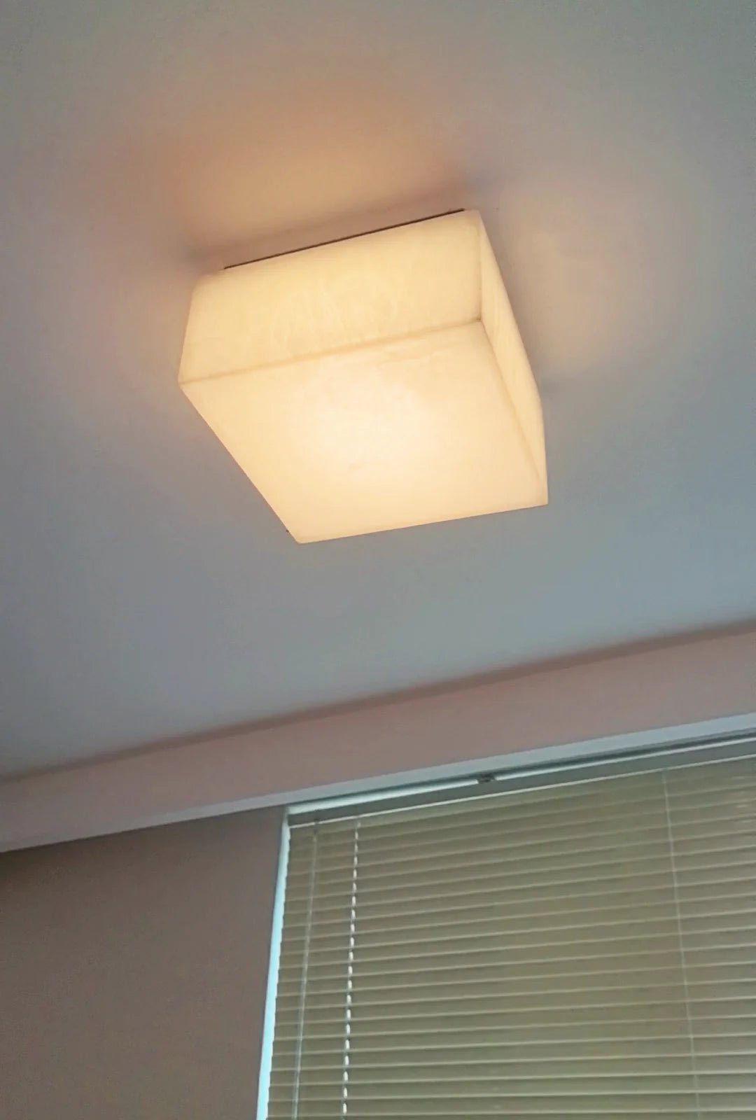 Ceiling LightRivage Rectangle Ceiling LampL 15.2cm x W 15.2cm x H 12cm / L 6″ x W 6″ x H 4.7″SilverLennar Visual