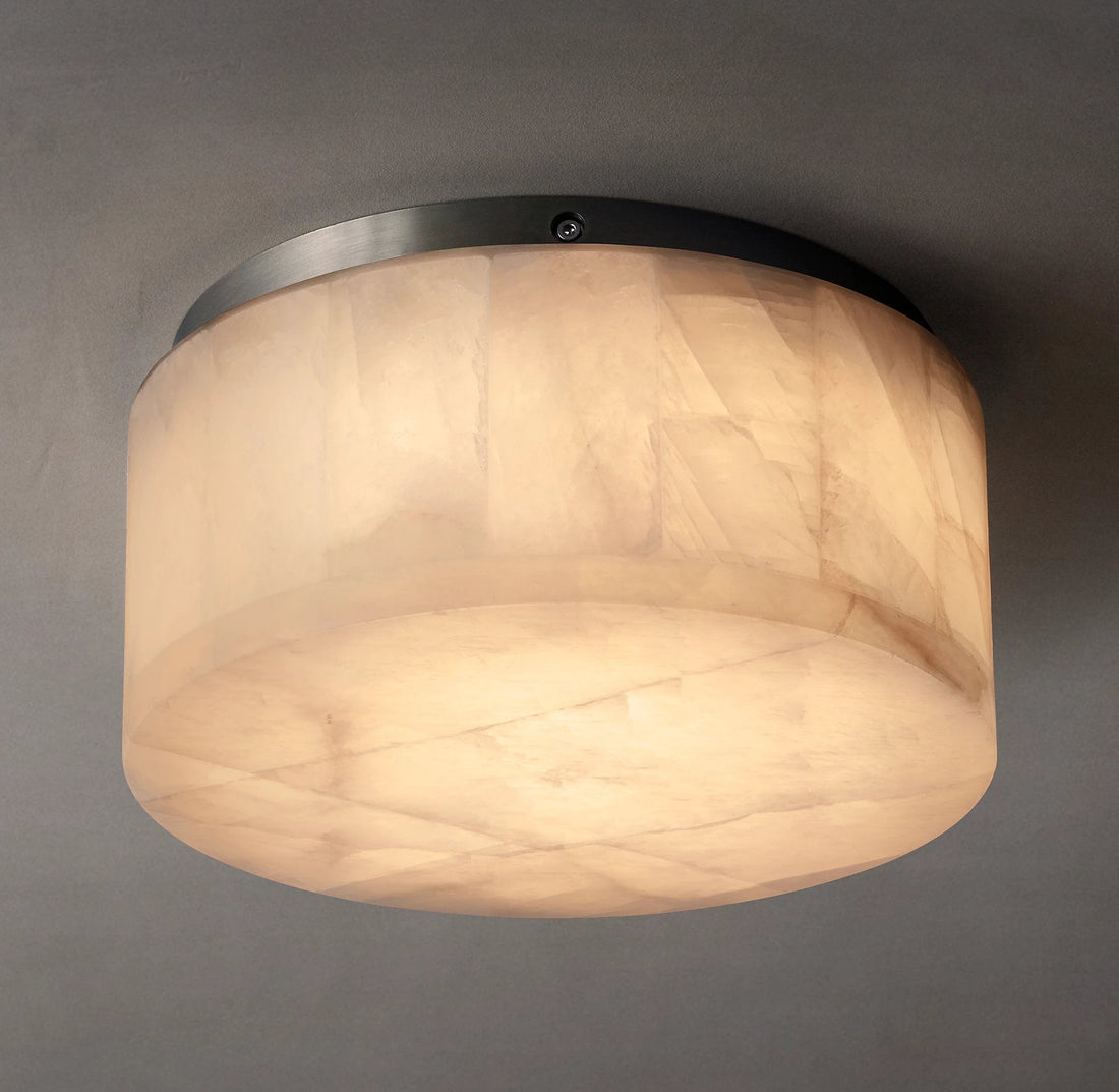 Ceiling LightRivage Round ceiling lampDia 15.2cm x H 12cm / ∅ 6″ x H 4.7″BlackLennar Visual