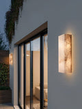 Wall LampRivage Wall LightL 15cm x W10cm x H 30cm / L 5.9″ x W 3.9″ x H 11.8″AlabasterLennar Visual