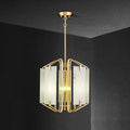 ChandelierLuxury Alabaster Appareil Chandelier5 Heads Size: Dia 40cm x H 45cm / ∅ 15.7″ x H 17.7″Brass & WhiteLennar Visual