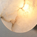 Wall LightLuxury Alabaster Round Wall LightDia 22cm x H 12cm / ∅ 8.7″ x H 4.7″ *2WhiteLennar Visual