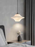 Pendant LightLuxury Alabaster Saucer Pendant LightDia 22cm x H 14cm / ∅ 8.7″ x H 5.5″WhiteLennar Visual