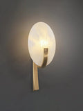 Wall LampLuxury Alice Alabaster Wall LampDia 20cm x H 50cm / ∅ 7.9″ x H 19.7″ *2Gold & WhiteLennar Visual