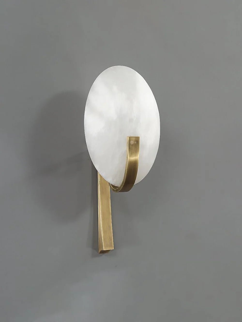 Wall LampLuxury Alice Alabaster Wall LampDia 20cm x H 50cm / ∅ 7.9″ x H 19.7″ *2Gold & WhiteLennar Visual