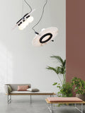 Pendant LightMagma Alabaster Pendant LampDia 51cm / ∅ 20″Black + WhiteLennar Visual