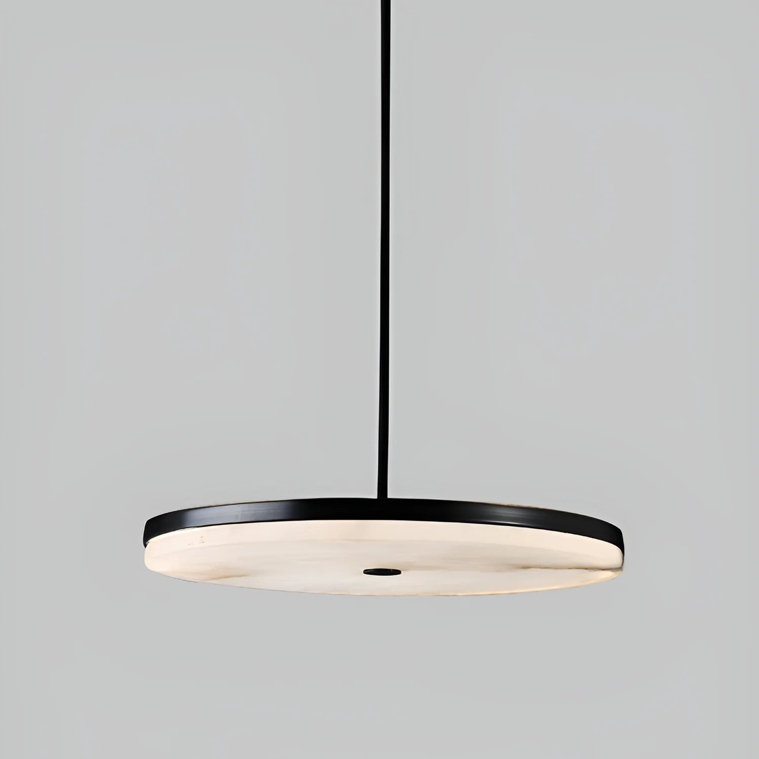 Pendant LightManhattan Alabaster Pendant LightDia 20cm / ∅ 7.9″Black & WhiteLennar Visual