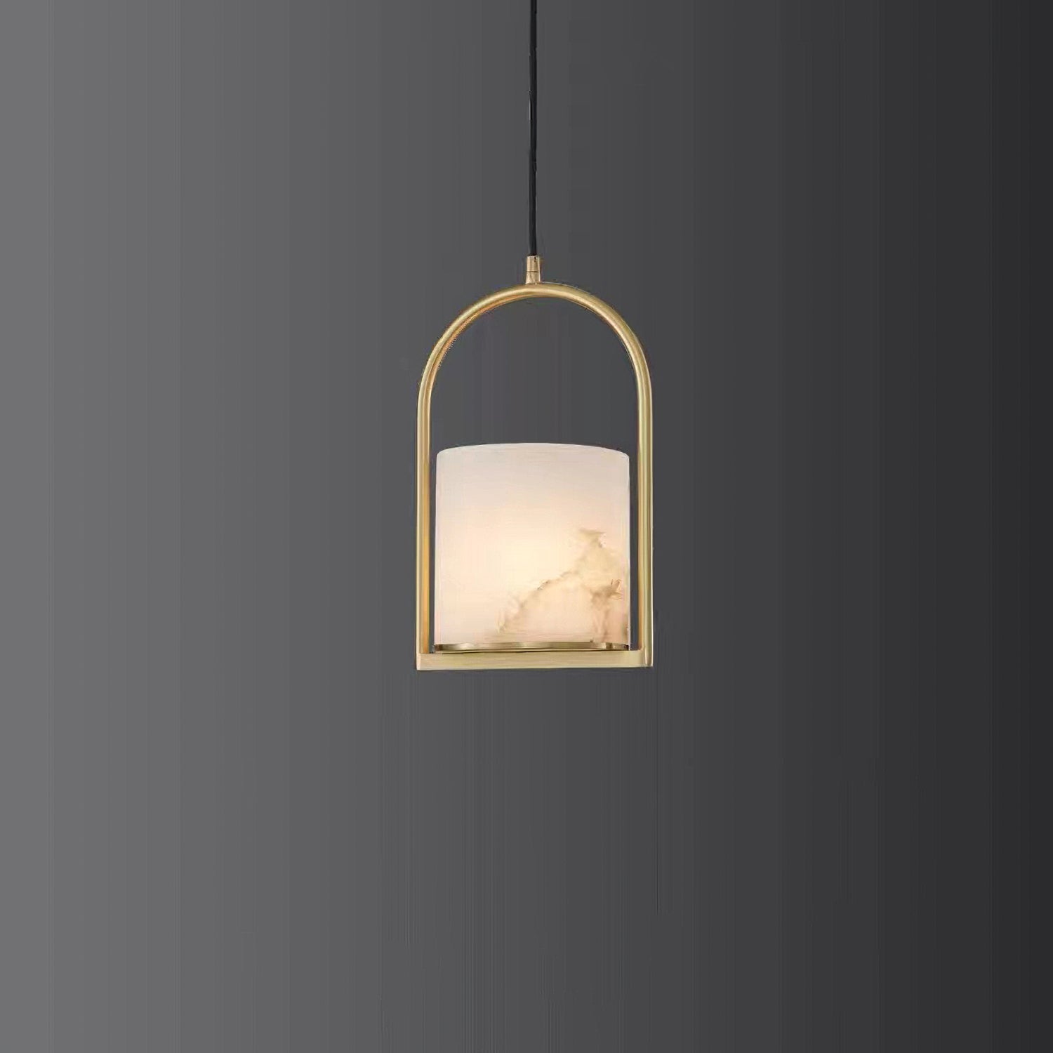 Pendant LampMarble Cylinder Pendant LightDia 20cm x H 30cm / ∅ 7.9″ x H 11.8″MarbleLennar Visual