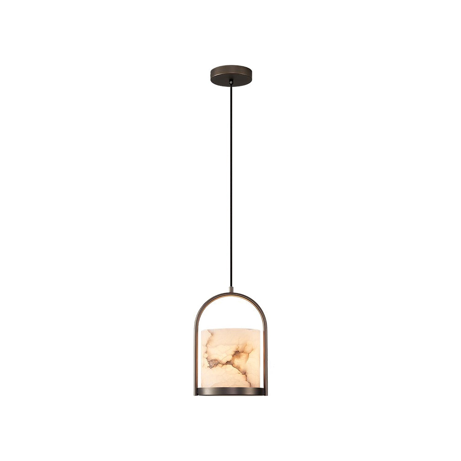 Pendant LampMarble Cylinder Pendant LightDia 20cm x H 30cm / ∅ 7.9″ x H 11.8″MarbleLennar Visual