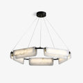 ChandelierMarble Modern chandelierDia 60cm x H 12cm / ∅ 23.6″ x H 4.7″Black and MarbleLennar Visual