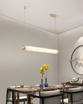 Pendant LampMarble Strip Pendant LightsL 100cm x H 150cm / L 39.4″ x H 59″WhiteLennar Visual