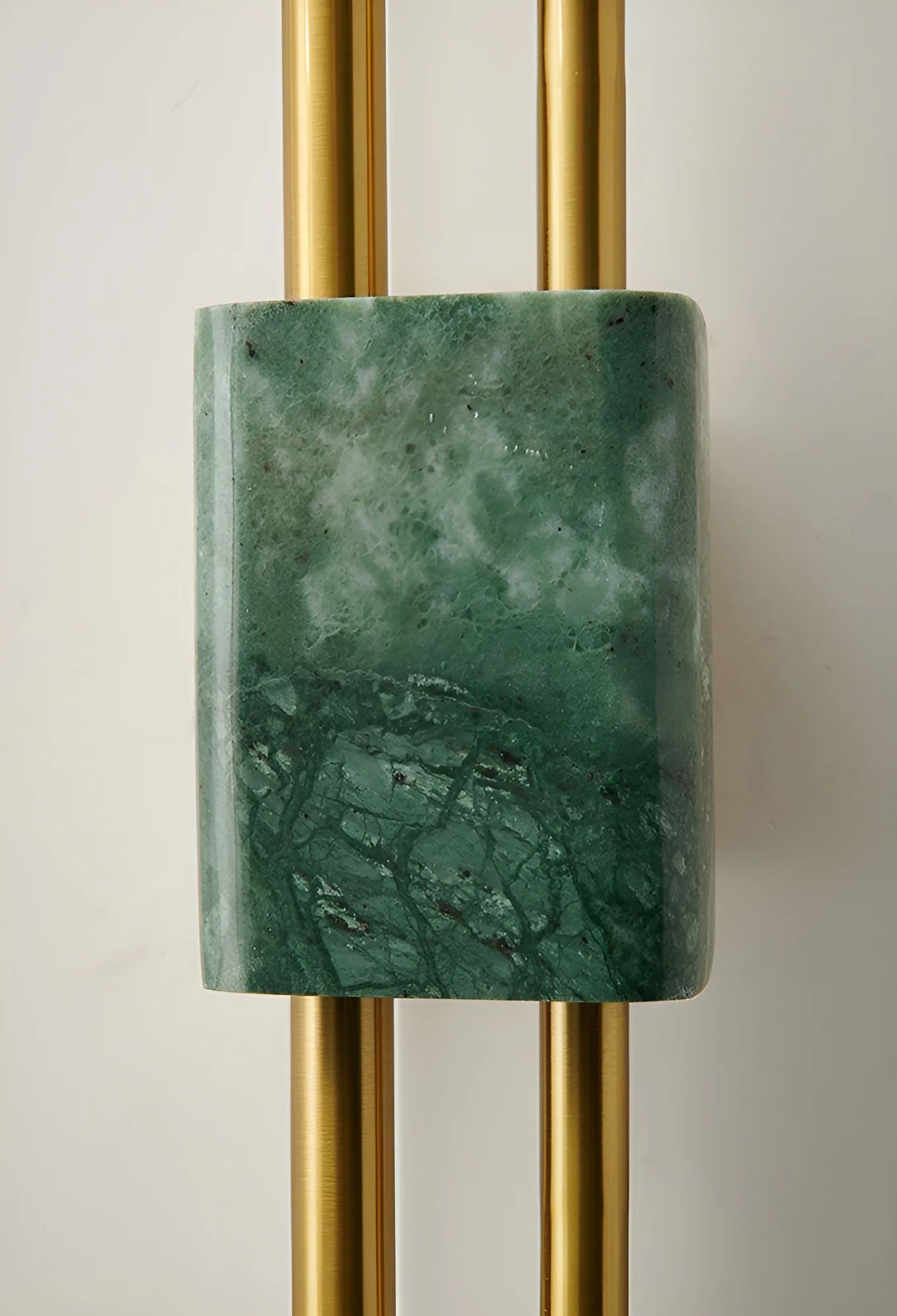 Wall LightMarble Tanto Wall LightDia 10cm x H 60cm / ∅ 3.9″ x H 23.6″ *2White & GoldLennar Visual