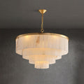 ChandelierMarble tiered chandelierDia 80cm x H 70cm / ∅ 31.5″ x H 27.6″GoldLennar Visual