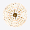 ChandelierMarble tiered chandelierDia 80cm x H 70cm / ∅ 31.5″ x H 27.6″GoldLennar Visual