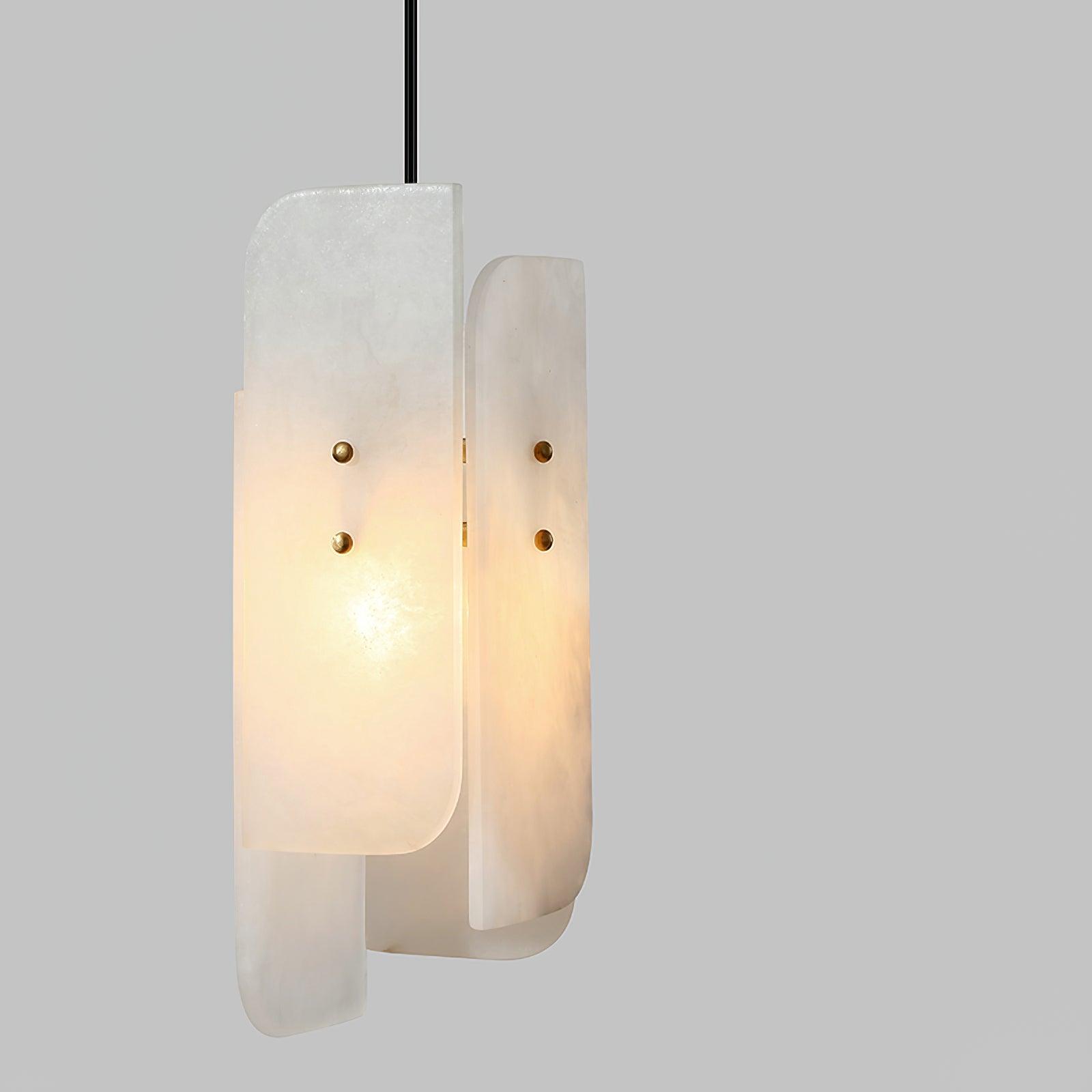 Pendant LightMegalith Alabaster Mini Pendant LightDia 15cm x H 40cm / ∅ 5.9″ x H 15.7″WhiteLennar Visual