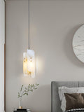 Pendant LightMegalith Alabaster Mini Pendant LightDia 15cm x H 40cm / ∅ 5.9″ x H 15.7″WhiteLennar Visual