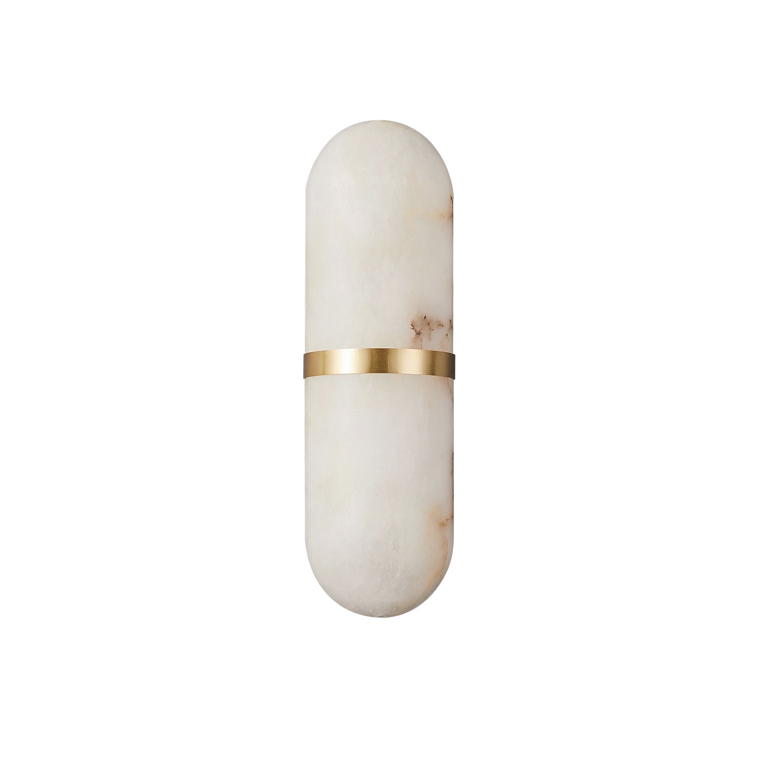 Wall LampMelange Pill Form SconceDia 9cm x H 40cm / ∅ 3.5″ x H 15.7″GoldLennar Visual