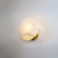 Wall LightModern Alabaster Brass Wall LightDia 26cm x H 26cm / ∅ 10.2″ x H 10.2″ *2WhiteLennar Visual