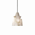 Pendant LightModern Alabaster Pendant LightDia 18cm x H 25cm / ∅ 7.1″ x H 8.7″WhiteLennar Visual