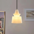 Pendant LightModern Alabaster Pendant LightDia 18cm x H 25cm / ∅ 7.1″ x H 8.7″WhiteLennar Visual