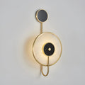 Wall LampModern Kandy Alabaster Wall LampDia 25cm x H 50cm / ∅ 9.8″ x H 19.6″ *2Black & WhiteLennar Visual