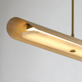 Pendant LightModern Linear Pendant LightL 140cm x W 14cm x H 180cm / L 55.1″ x W 5.5″ x H 70.9″Brass+WhiteLennar Visual