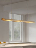 Pendant LightModern Linear Pendant LightL 140cm x W 14cm x H 180cm / L 55.1″ x W 5.5″ x H 70.9″Brass+WhiteLennar Visual