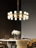 ChandelierModern Tabitha Alabaster ChandelierDia 60cm x H 16cm / ∅ 23.6″ x H 6.3″WhiteLennar Visual