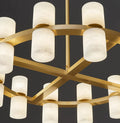 ChandelierModern Tabitha Alabaster ChandelierDia 60cm x H 16cm / ∅ 23.6″ x H 6.3″WhiteLennar Visual