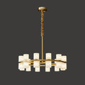 ChandelierModern Tabitha Alabaster ChandelierDia 60cm x H 16cm / ∅ 23.6″ x H 6.3″WhiteLennar Visual