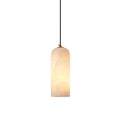 Pendant LightMonty Alabaster Pendant LampDia 10cm x H 25cm / ∅ 3.9″ x H 9.8″Brass & White AlabasterLennar Visual