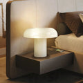 Table LampMushroom Type Alabaster Table LampDia 30cm x H 27cm / ∅ 11.8″ x H 10.6″Brass & WhiteLennar Visual