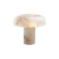 Table LampMushroom Type Alabaster Table LampDia 30cm x H 27cm / ∅ 11.8″ x H 10.6″Brass & WhiteLennar Visual