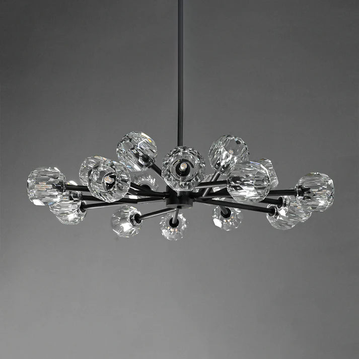 Lennar Visual_Nova Crystal Round Chandelier