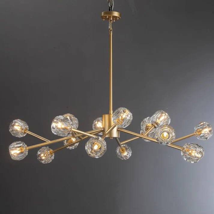 Lennar Visual_Nova Crystal Round Chandelier